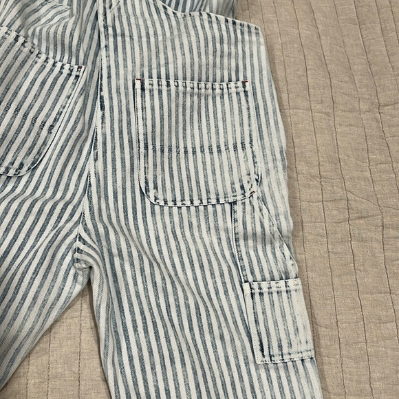 Faherty NWT Topsail railroad overalls. Size Small - Picture 5 of 9